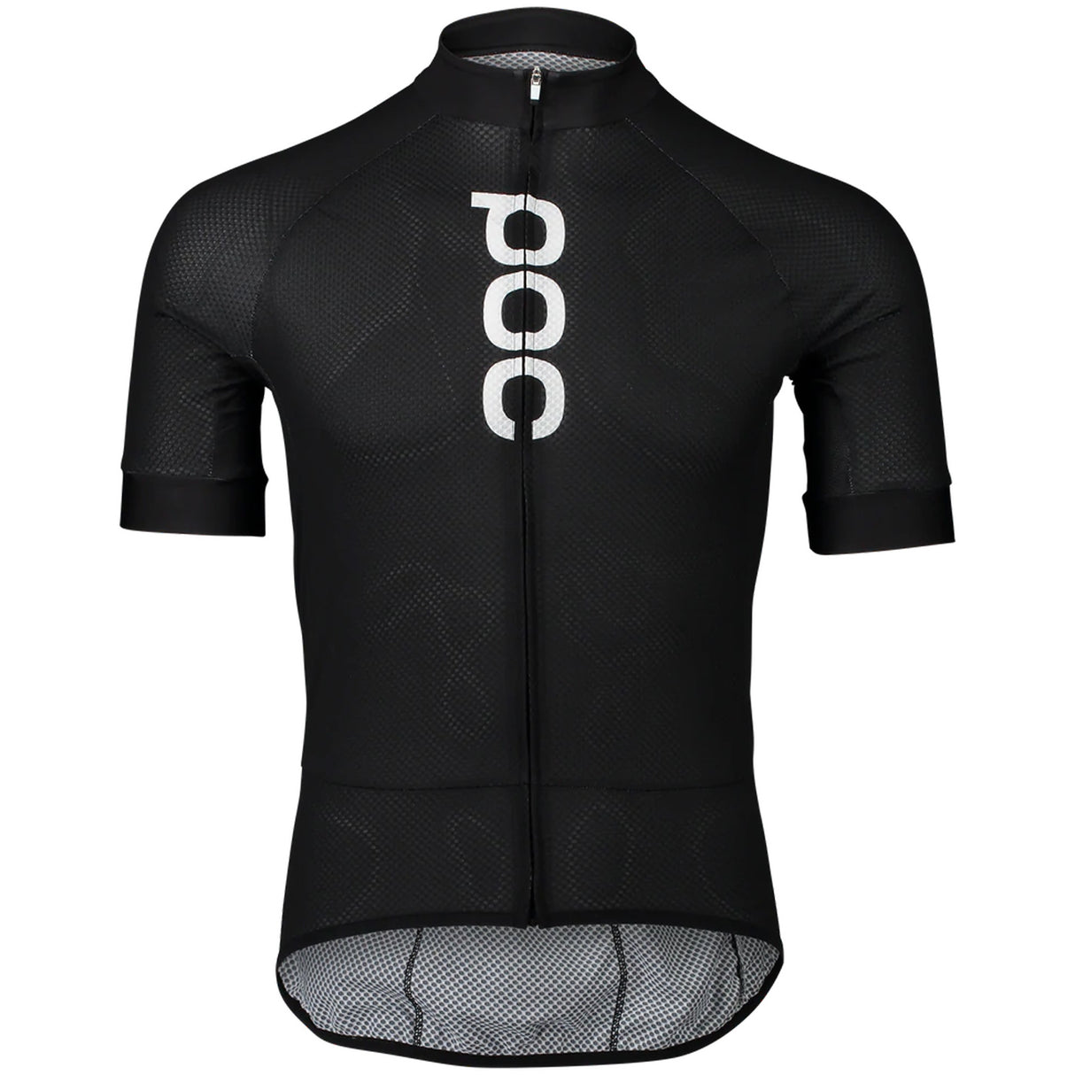 Maglia Poc Essential Road Logo - Nero bianco - L