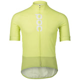 Maglia Poc Essential Road Logo - Giallo verde - I