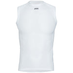 Maglia intima senza maniche Poc Essential Layer Vest - Bianco