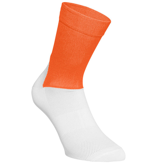 Poc Essential Socken - Orange Weiss