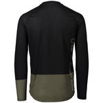 Poc MTB Pure long sleeve jersey -  Black green