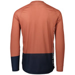 Poc MTB Pure long sleeve jersey -  Brown blue