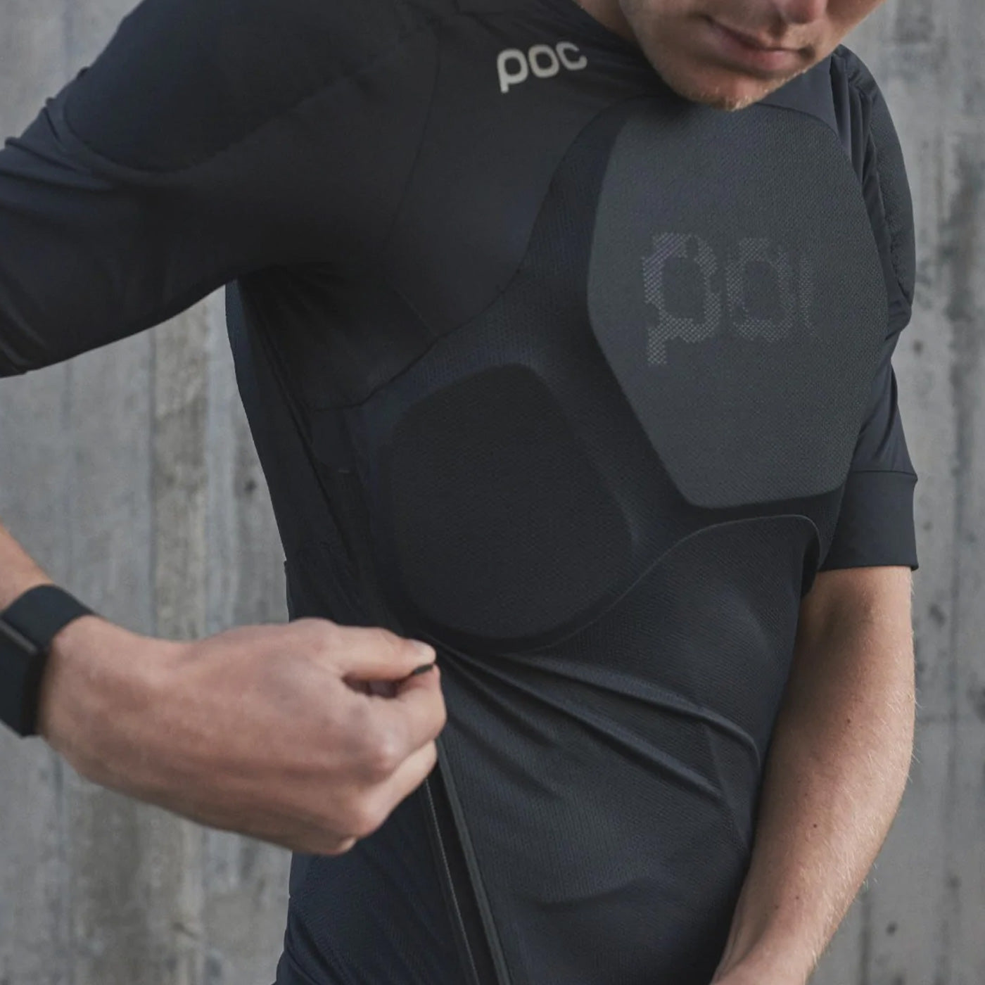 POC Oseus VPD Tee – Maglia Protettiva A Maniche Corte Per Downhill E Bikepark, Protezione Completa Per Spalle E Torace