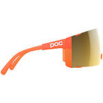 Poc Propel sunglasses - Fluo orange translucent violet gold mirror