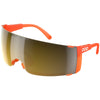 Poc Propel sunglasses - Fluo orange translucent violet gold mirror