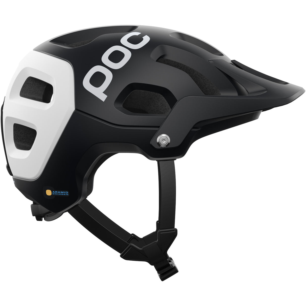 Casco Poc Tectal Race Mips - Nero bianco - Q