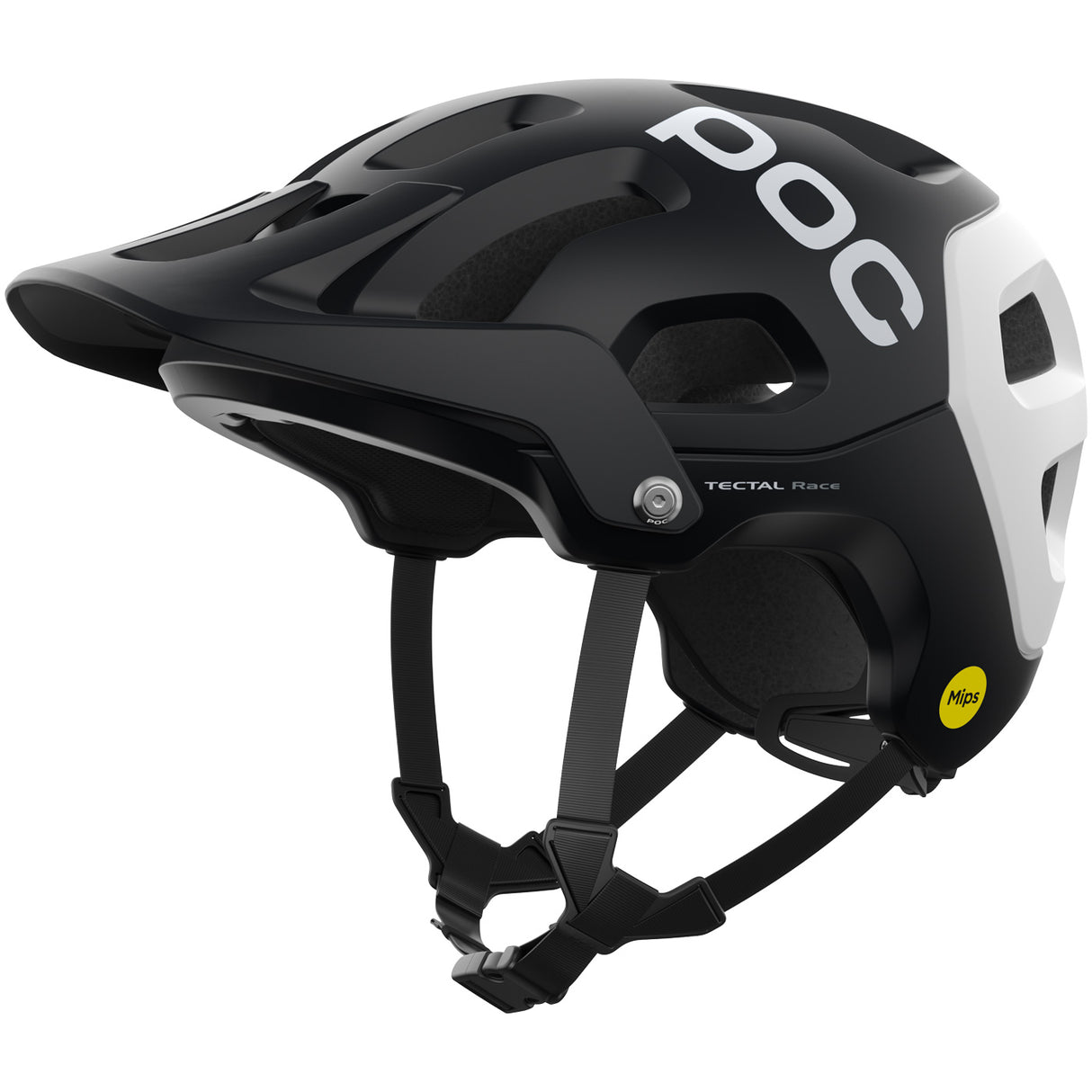 Casco Poc Tectal Race Mips - Nero bianco - O