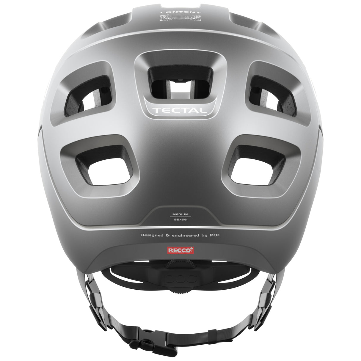 Casco Poc Tectal Race Mips - Argento - H