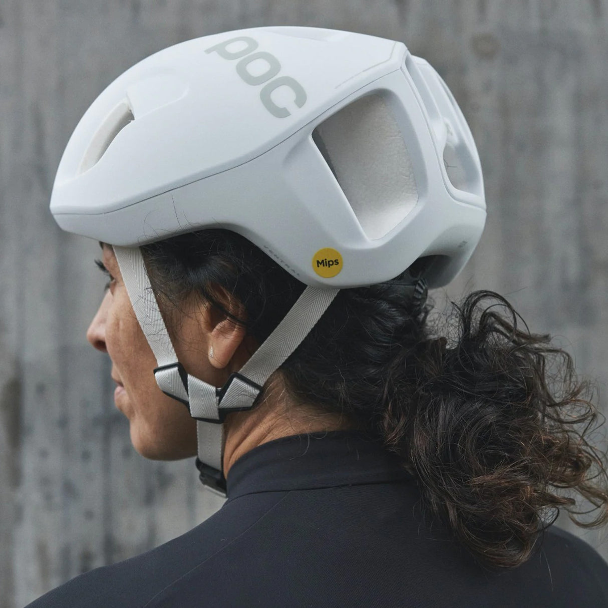 Casco Poc Ventral Mips - Bianco opaco - L