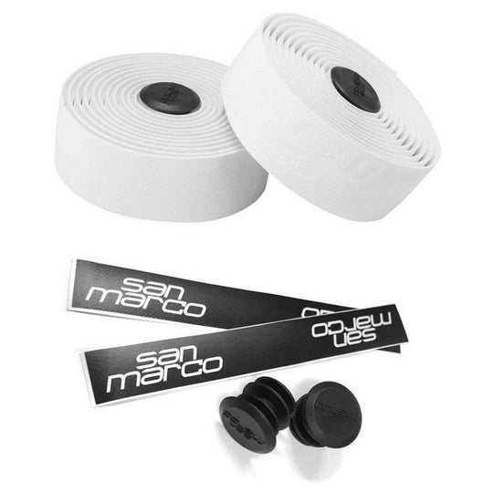 San Marco Presa Corsa Dynamic handlebar tape - White