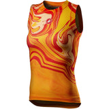 Maglia intima senza maniche donna Castelli Pro Mesh - Arancio