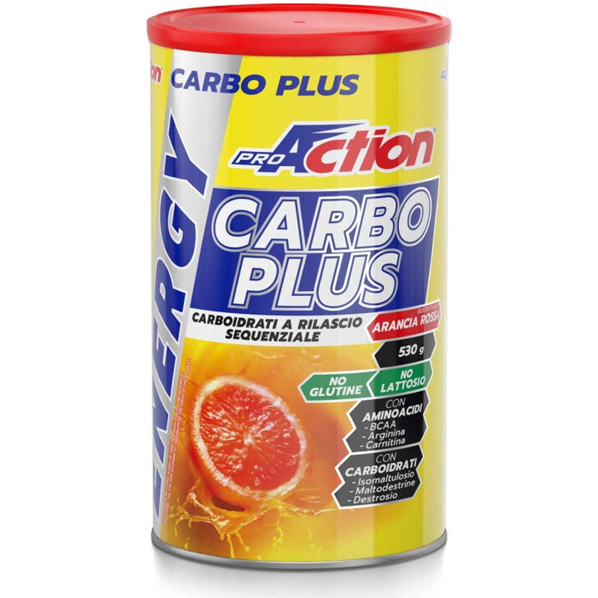 Bevanda energetica ProAction Carbo Plus - Arancia - M