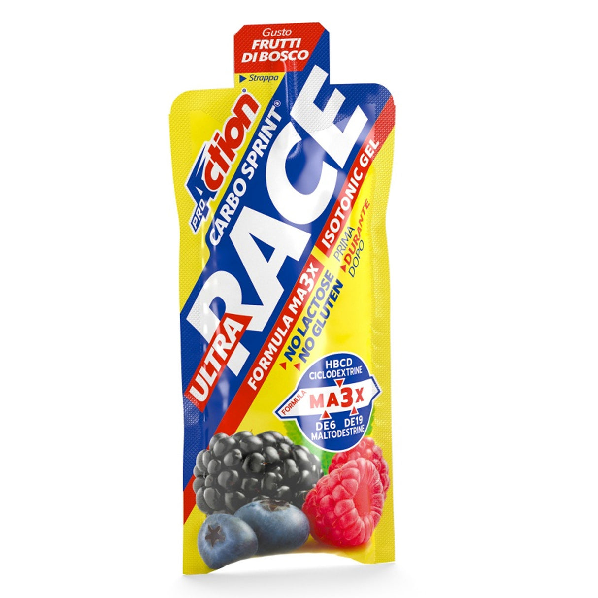 Gel ProAction Carbo Sprint Ultra Race - Frutti di bosco - P