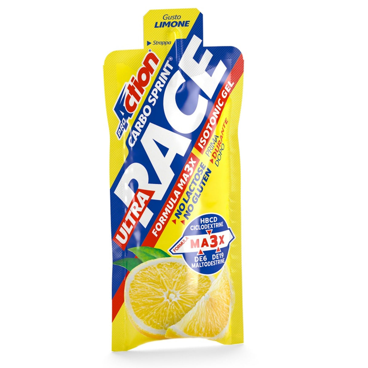 Gel ProAction Carbo Sprint Ultra Race - Limone - G