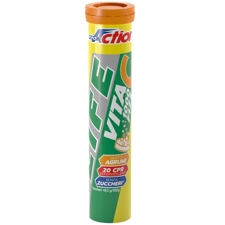 ProAction Life Vita C 1000 Fizz - Arancia - E