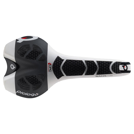 Sillin Prologo Nago Evo CPC Airing TiroX - Blanco negro