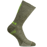 Calcetines Q36.5 Compression Wool - Verde