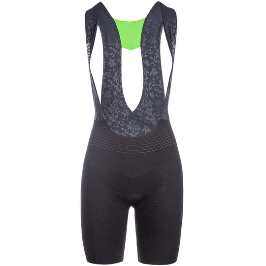 Q36.5 Unique woman bib shorts - Black