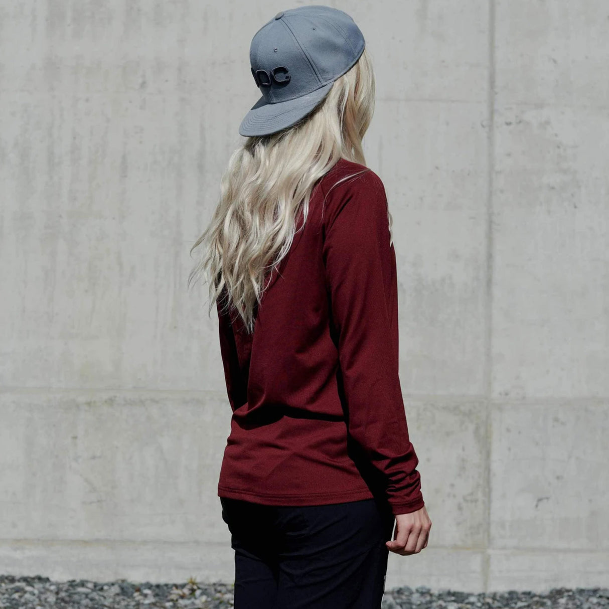 Maglia maniche lunghe Donna Poc Reform Enduro - Bordeaux - M