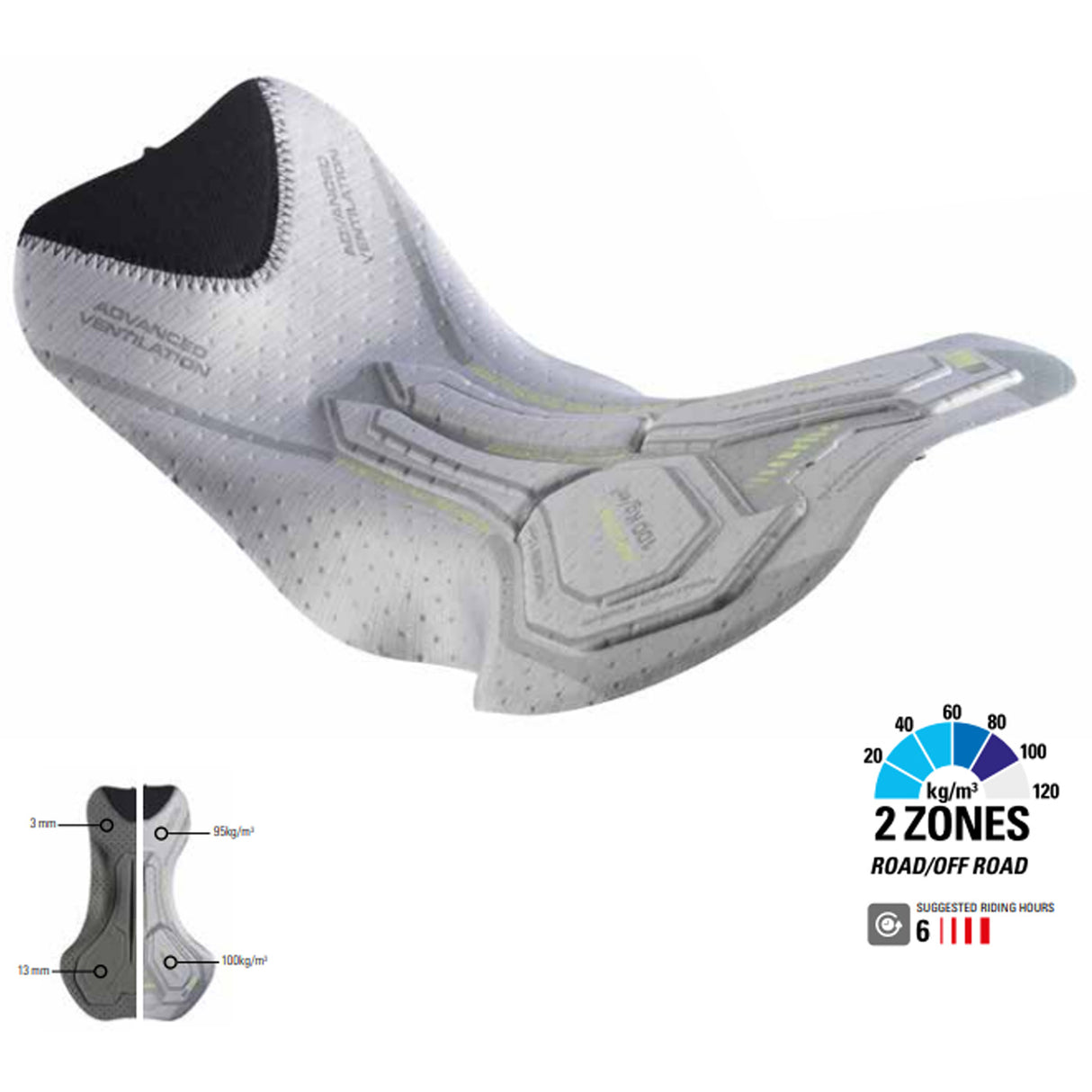 Calzamaglia Rh+ All Road Winter - Nero - H