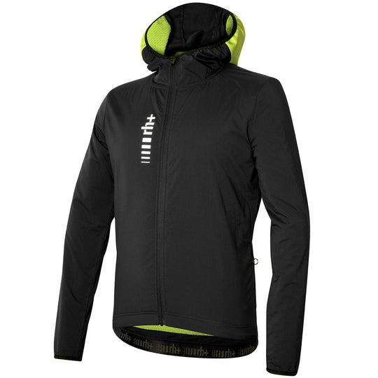 Rh+ Alpha Padded Hoody jacket - Black lime