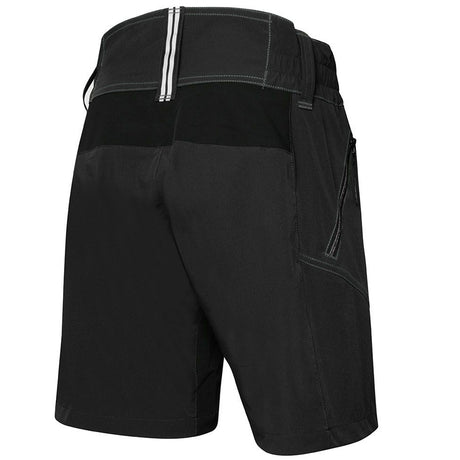 Pantaloni corti donna MTB Rh+ - Nero