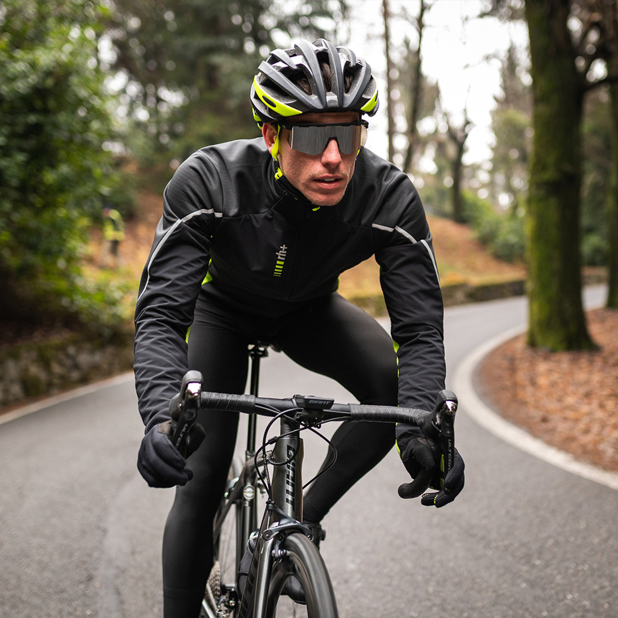 Giacca Rh+ Alfa Padded - Nero giallo - B