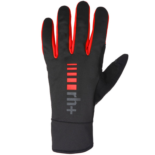 Rh+ Soft Shell gloves - Black red