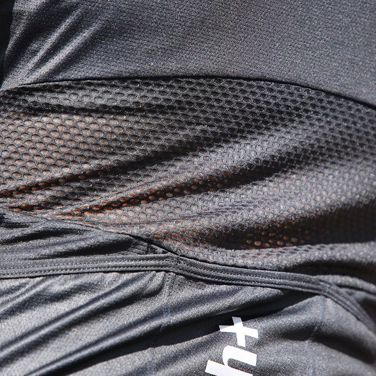 Maglia donna Rh+ Stripes - Nero