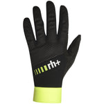 Rh+ Zero Evo II Brush gloves - Black yellow