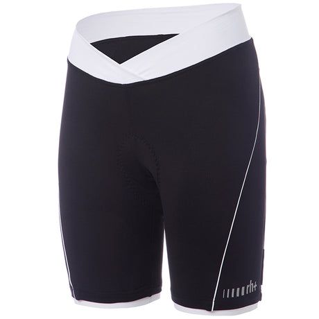 Pantaloncini donna Rh+ Pista - Nero bianco