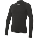 Rh+ Seamless langarm sport-unterhemd - Schwarz