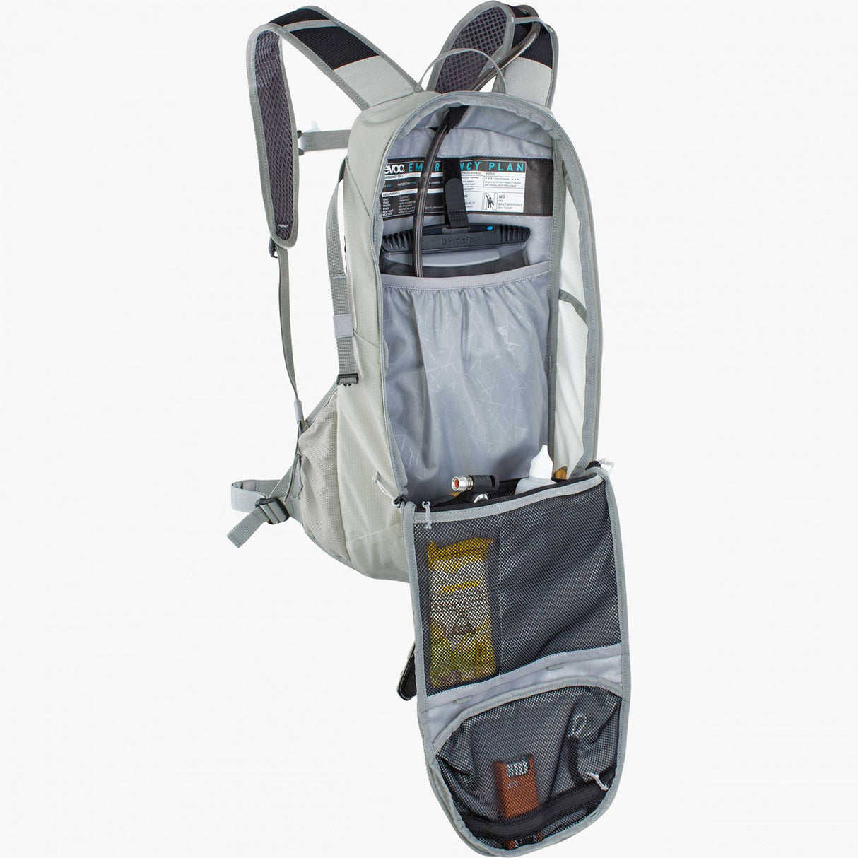 Zaino Evoc Ride 12 + 2L Bladder - Grigio - I