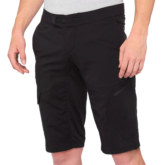 Pantaloncini 100% Ridecamp - Nero