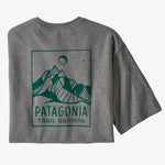 T-Shirt Patagonia Ridgeline Runner Responsibili - Grigio
