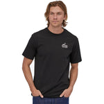 T-Shirt Patagonia Ridgeline Runner Responsibili - Negro