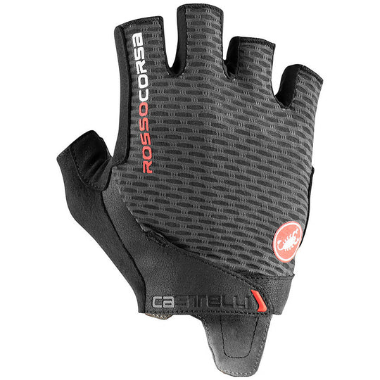 Castelli Rosso Corsa Pro V Handschuhe - Dunkel grau
