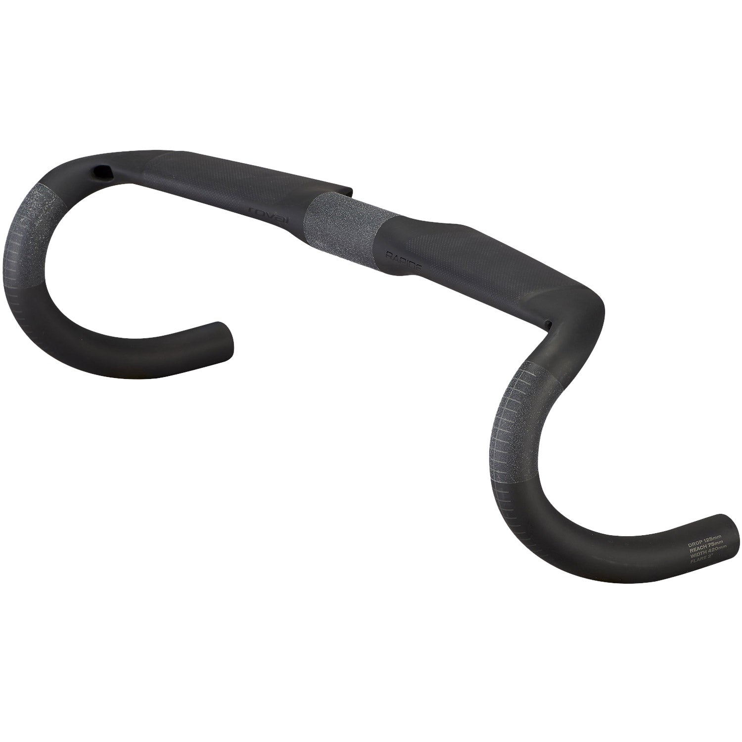 パーツ Roval Rapide Handlebar 42 Roval Rapide handlebar - Black