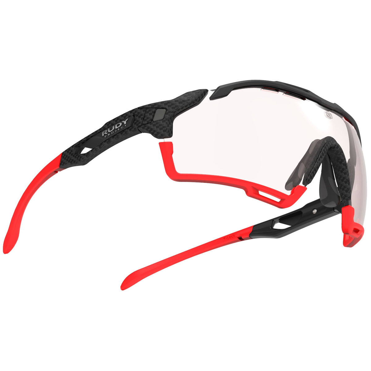 Occhiali Rudy Cutline - Carbonium - Impactx Photochromic 2 Red