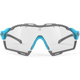 Occhiali Rudy Cutline - Lagoon Matte ImpactX Photochromic 2 Black - B
