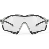 Occhiali Rudy Cutline - Light Grey ImpactX Black - M
