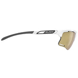Occhiali Rudy Keyblade - White Gloss Multilaser Gold - A