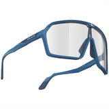 Occhiali Rudy Spinshield - Pacific Blue Matte ImpactX 2 Black - A