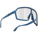 Rudy Spinshield sunglasses - Pacific Blue Matte ImpactX 2 Black