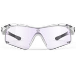 Rudy Tralyx+ Slim Sunglasses - White Gloss ImpactX Purple