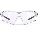 Rudy Tralyx+ Sunglasses -  White Gloss ImpactX2 Purple