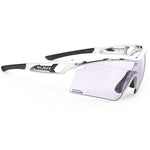 Occhiali Rudy Tralyx+ - White Gloss ImpactX2 Purple