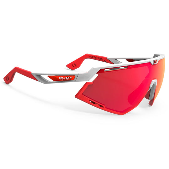Glasses Rudy Project Defender - White red 