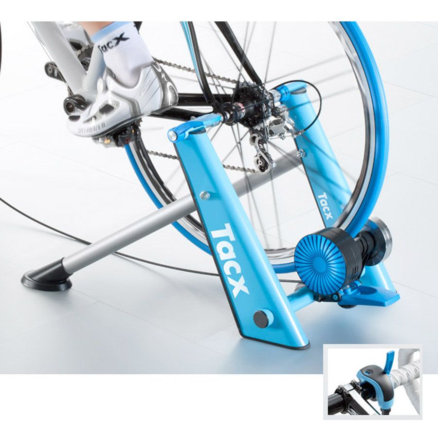 Tacx T2650 Blue Matic Indoor Bike Trainer All4cycling