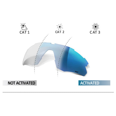 Occhiali Salice 020 RWX - Rosso nero